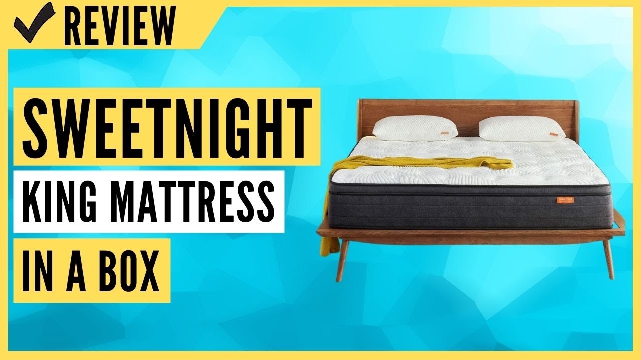Sweetnight King Mattress in a Box – 12 Inch Plush Pillow Top Hybrid Mattress Review
