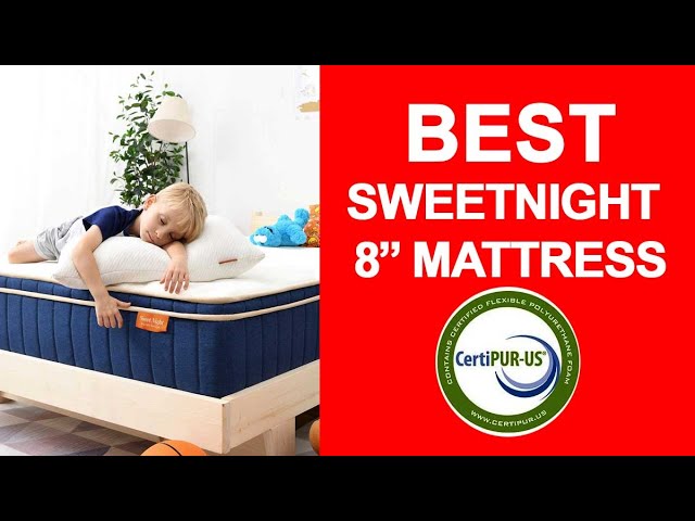 sweetnight 8 inch mattress | sweetnight hybrid mattress review