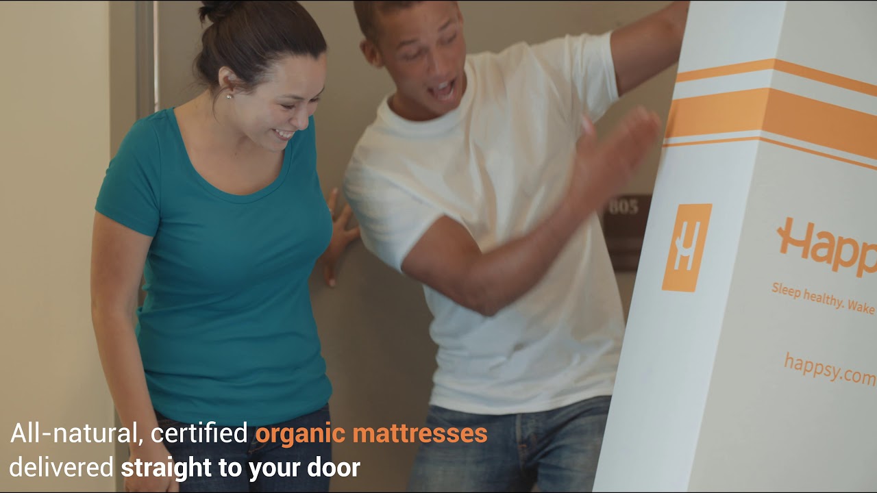 Happsy Organic Mattress: Delivered Right to Your Door!